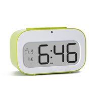 junjiada Digital Alarm Clock With Timer，Low Light Sensor Technology,Light On Backligt When Detect Low Light,Soft... N5