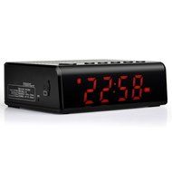 BonyTek Alarm Clock Radio,Portable Wireless Bluetooth Alarm Clock Speaker with FM Radio,TF Reader,MP3 Music Player... N3
