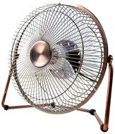 MaxxAir HVDF4UPS High Velocity 4" Metal 5V Desk Fan with 4 Aluminum Blades