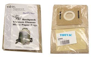 JetPac Back Back Vacuum Cleaner Bags