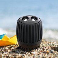 V7 SP5100-BT-BLK-1NC Bluetooth Water Resistant Rechargeable 3W Speaker with Built-In Mic N2