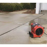Craftsman | Best Floor Fan Air Blower for Drying Flat Surfaces | 3 Speed Portable Air Mover | Indoor Outdoor |... N4