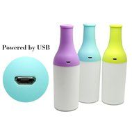 Fasthorse Portable Cool Bottle Design Air Humidifier and Aromatherapy Essential Oil Diffuser USB Humidifier Atomizer... N14