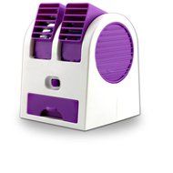 Portable USB Air Conditioner, DOITOP Mini Handheld Water Cooling Cooler Fan for Home Office Desk Table (Purple) N4