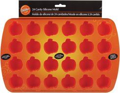 Silicone Mold-4 Cavity Pumpkin