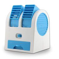 Portable USB Air Conditioner, DOITOP Mini Handheld Water Cooling Cooler Fan for Home Office Desk Table (Purple) N6