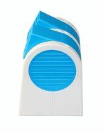 Portable USB Air Conditioner, DOITOP Mini Handheld Water Cooling Cooler Fan for Home Office Desk Table (Purple) N7