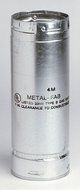 Metal-Fab 4" x 24" Type B Double Wall Round Gas Vent Pipe UL Listed with SureLock Technology (#4M24)