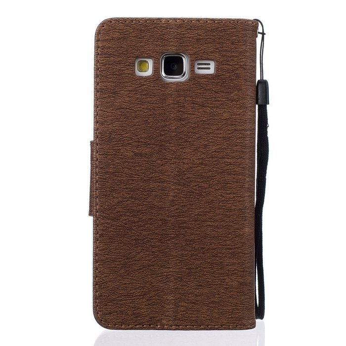 Galaxy Grand Prime Case, Galaxy Grand Prime Wallet Case,PHEZEN Cute Bear Don't Touch My Phone Design PU Leather... N31