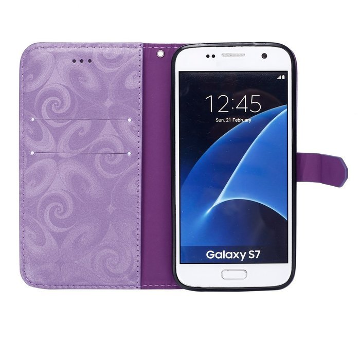 Galaxy S7 Case,Galaxy S7 Wallet Case, PHEZEN Bling Liquid Glitter Love Heart Floating 3D Hourglasses Luxury Pu... N20
