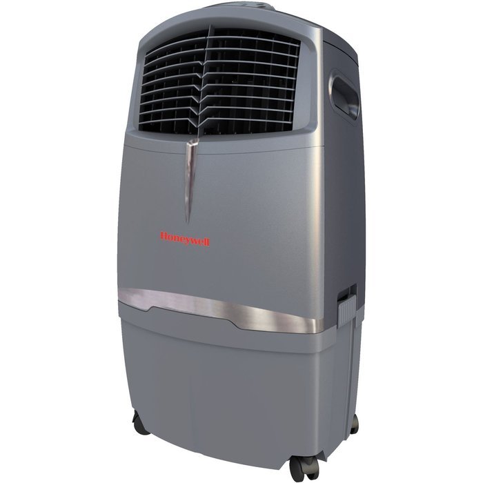 Honeywell CS10XE 21 Pt. Indoor Portable Evaporative Air Cooler with Remote Control, Silver/Grey N21