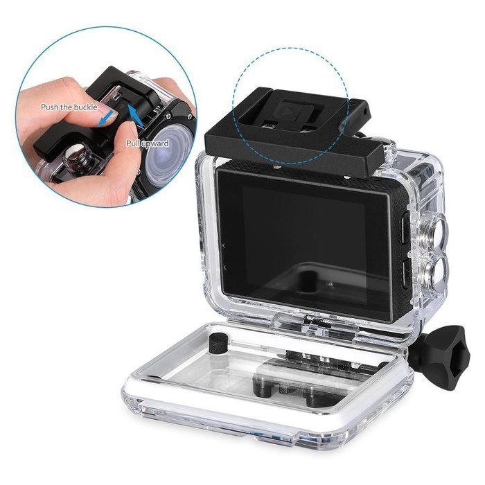 Sports Camera, SOOCOO 4K Action Camera 20MP 2.0 Inch Waterproof Diving Camera with 2 Batteries and 19 Accessories... N2