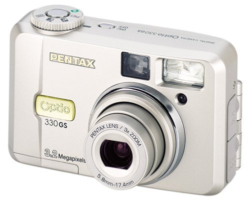 Pentax Optio 330GS 3MP Digital Camera with 3x Optical Zoom