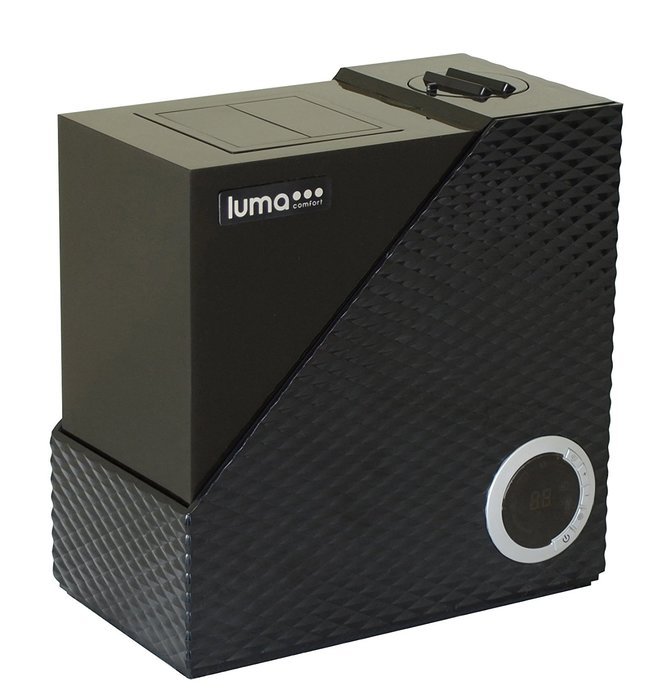 Luma Comfort HCW10B Cool & Warm Mist Humidifier, 2 Gallon Output and Automatic Humidity Control N2