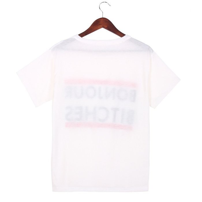 Oligex(TM) Women summer T-shirt casual slim letter print cotton t shirt top vintage camisas femininas basic short...