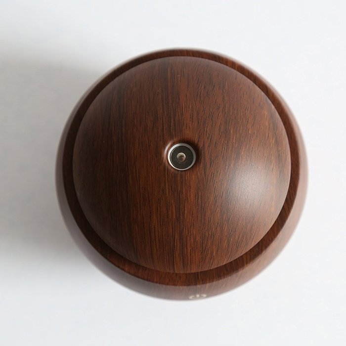 Topc Mini Ultrasonic Aroma USB Wooden Humidifier Portable Essential Oil Diffuser with 6 Color LED light N6