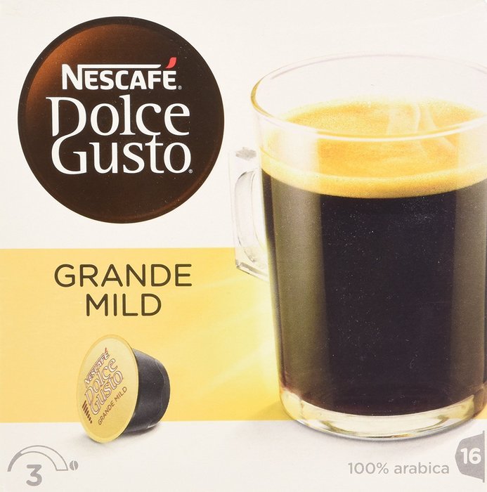 Nescafe Dolce Gusto Morning Blend Light Roast 16-8g capsules N4