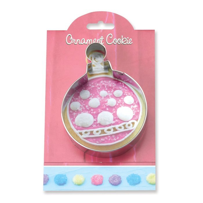 Ornament Cookie and Fondant Cutter - Ann Clark - 4.5 Inches - US Tin Plated Steel N2