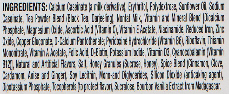 Fit Frappe Protein Drink Mix, Chai, 19.1 Ounce N6