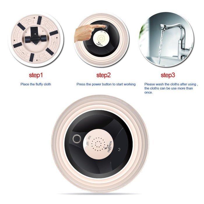 Mopping Robot, Euleven 3059AG ,automatic floor mopping robot with Aroma fragrance & wet and dry mopping ,perfect... N9