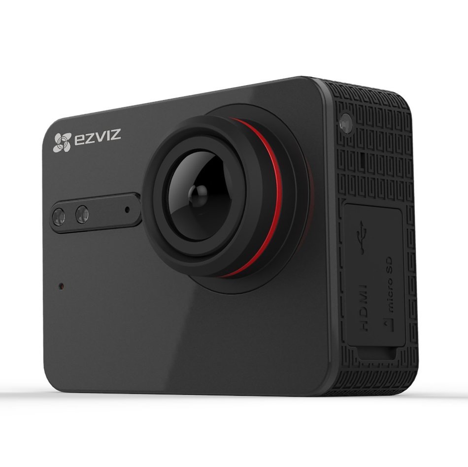 EZVIZ FIVE PLUS 4K Action Camera with Touchscreen - Black N2
