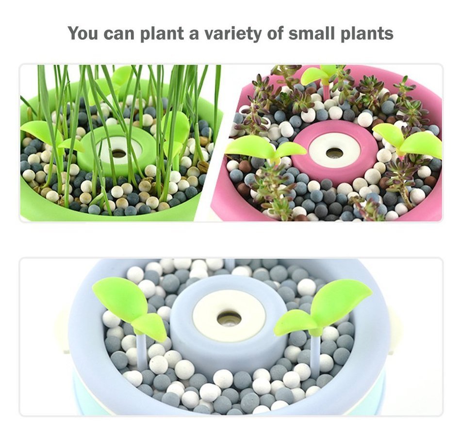 SPASENS Anion Ultrasonic USB Powered Flower Pot Humidifier N3