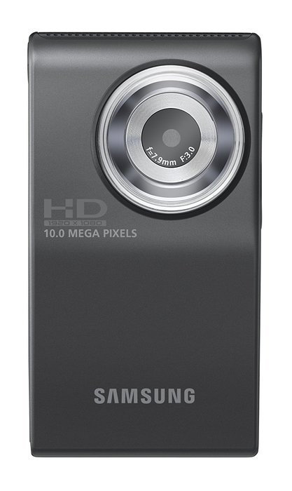 Samsung HMX-U10 Ultra-Compact Full-HD Camcorder with 10 MP Still (Black) (Discontinued by Manufacturer) N3