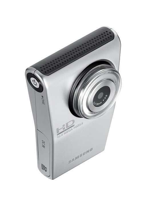 Samsung HMX-U10 Ultra-Compact Full-HD Camcorder with 10 MP Still (Black) (Discontinued by Manufacturer) N7