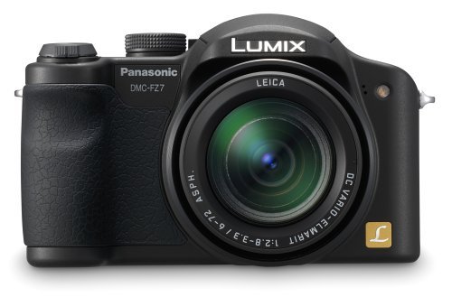 Panasonic DMC-FZ7S 6MP Digital Camera with 12x Optical Image Stabilized Zoom (Silver)
