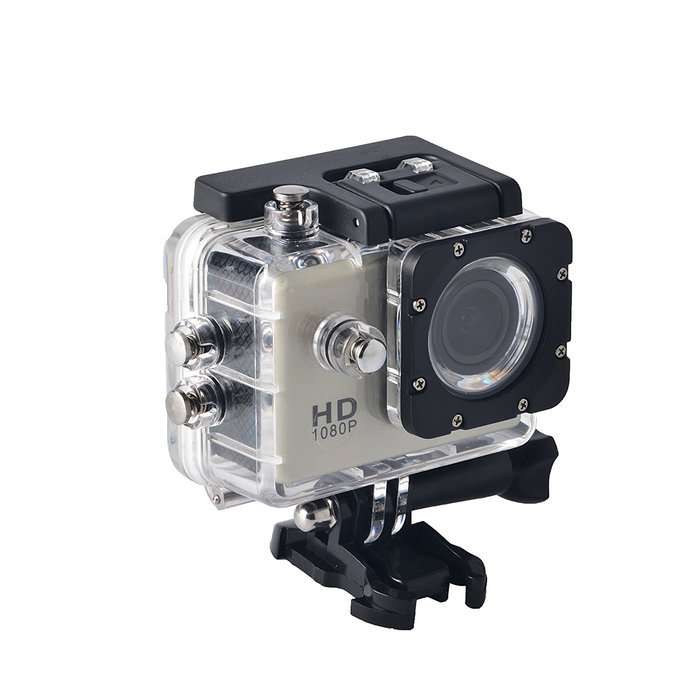GRANDEY 1080P Mega Pixels H.264 2 Inch 170&deg; Wide Angle Lens Outdoor Waterproof Sports Home Security HD DV/CAR...