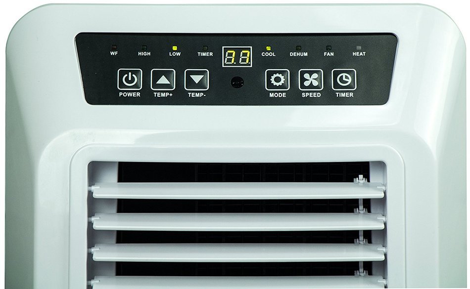 North Storm Portable Air Conditioner, 4-In-1 Heater, Fan, Dehumidifier, AC - 14,000 BTU - White N3