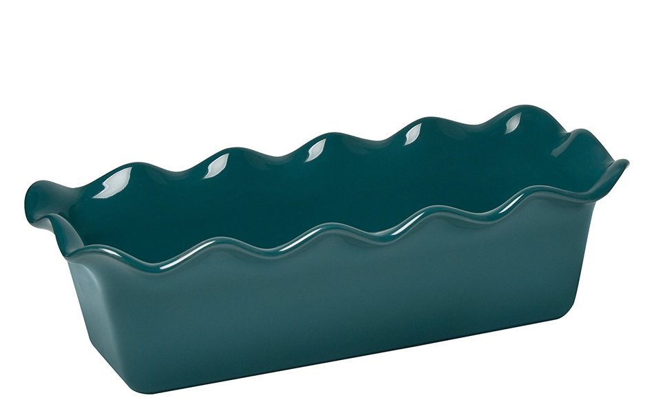 Emile Henry Oak Ruffled Loaf Pan