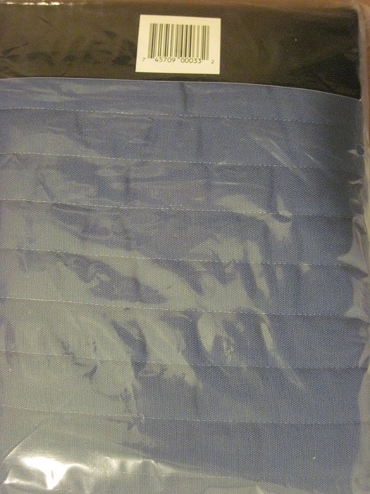 Indoor Air Conditioner Cover (Blue) (Large - 18 - 20"H x 26 -28"W x 2"D)