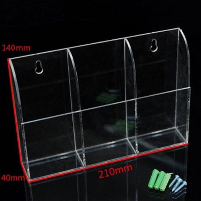Universal TV/Air-conditioner/Television Wall Mount Remote Control Holder Storage Box N2