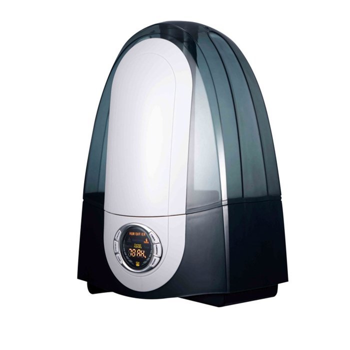 2.0 Gallon Output Cool Mist Ultrasonic Humidifier with LCD Display free ...