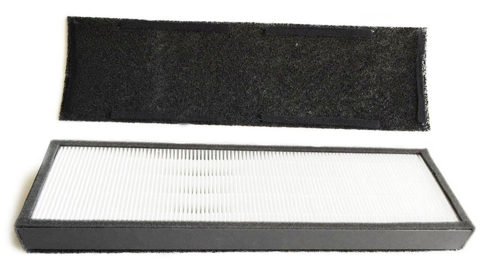 True HEPA Filter Replacement for GermGuardian FLT4825 AC4800 Series Filter B By NISPIRA - 2 pk N2