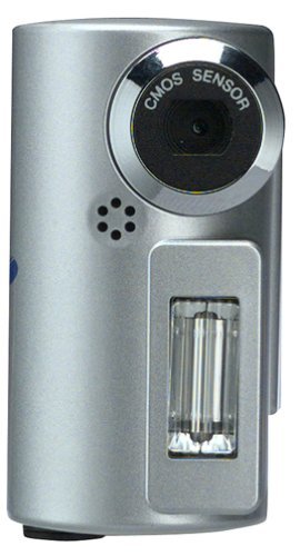 Panasonic SVAV10 MPEG4 e-Wear Digital Camcorder w/ Still Mode/MP3/Voice Recording & 64MB SC Card (Silver) (Discontinued... N2