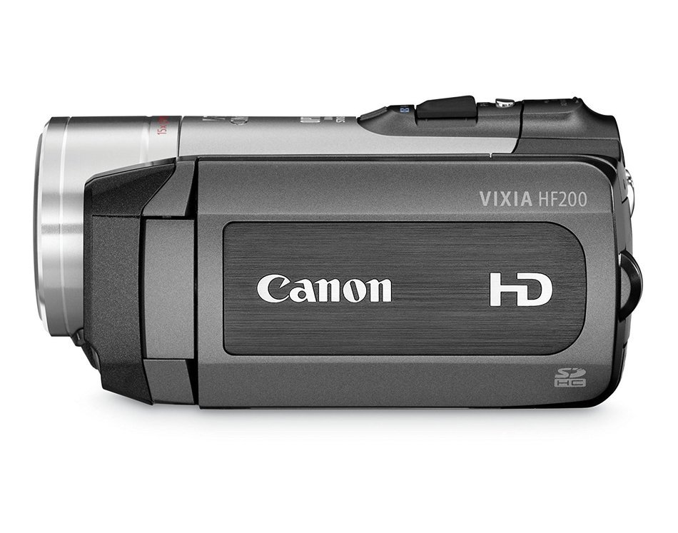 Canon VIXIA HF200 HD Flash Memory Camcorder w/15x Optical Zoom (Discontinued by Manufacturer) N2