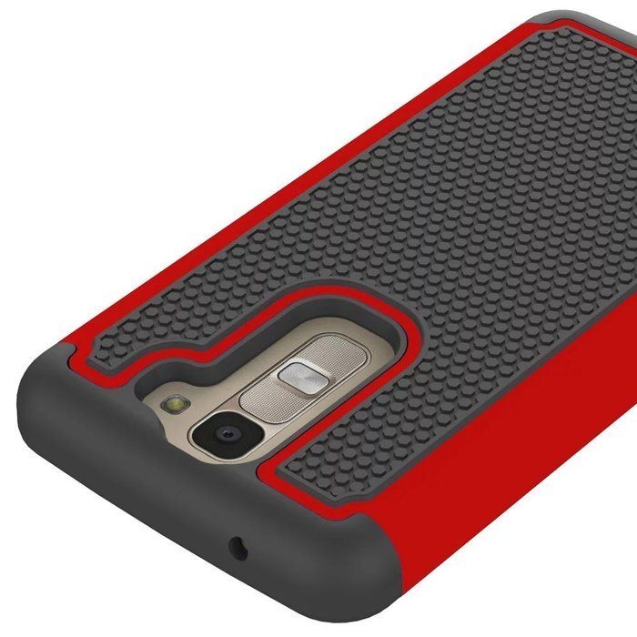 LG K10 Case, ARSUE [Drop Protection] [Shock Absorption] Hybrid Dual Layer Armor Defender Protective Case Cover... N9
