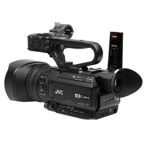 JVC GY-HM200SP 4KCAM Compact Handheld Streaming Camcorder Free Image ...