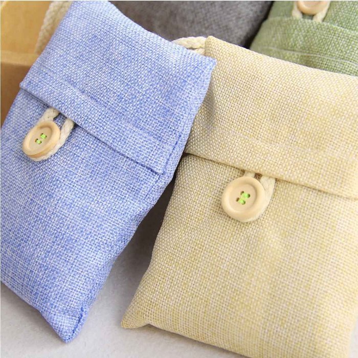Acehg Natural Auto Air Purifying Bamboo Charcoal Bag/ Air Freshener (4packs*100g) N2