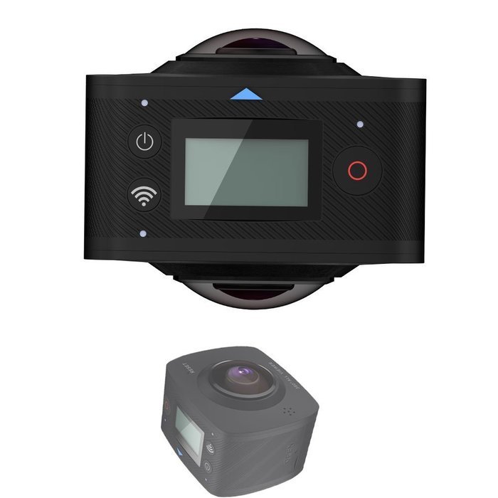 Andoer Dual-lens 360 Degree Panoramic Camera Digital Video Sports Action VR Camera 1920 960P 30fps HD 8MP with... N2