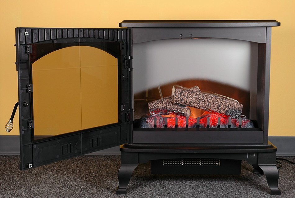Elctrc Stove Blk 400sqft N3