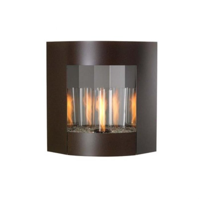 Inspiration Gel Fueled Fireplace in Stainless Steel