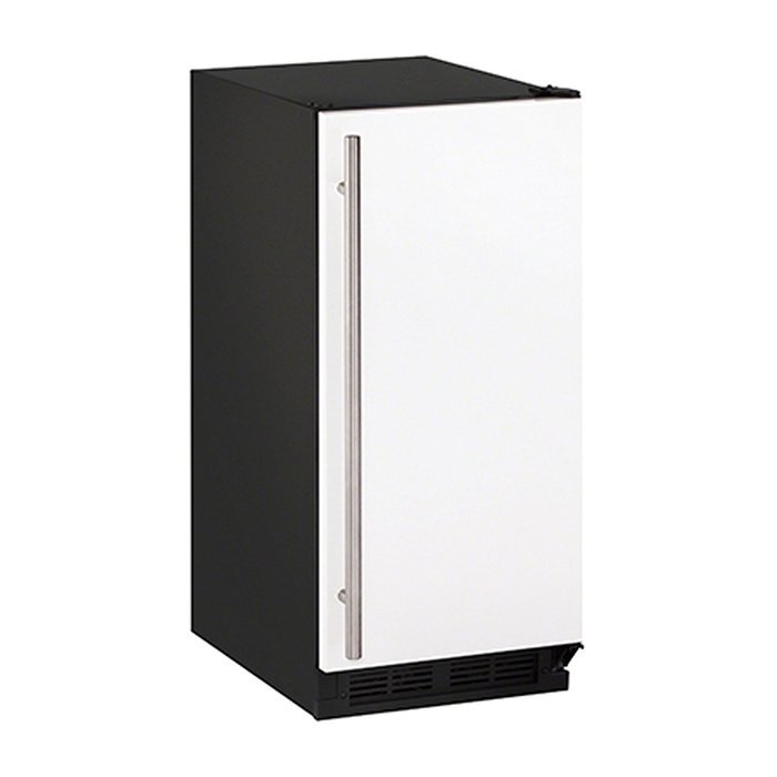 U-Line UBI1215W00A Undercounter Crescent Ice Maker, 15", White