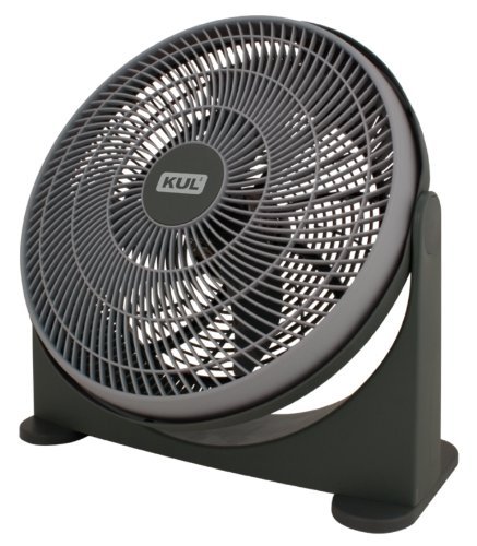 KUL 3-Speed Wing Blade Fan, 20-Inch, Gray