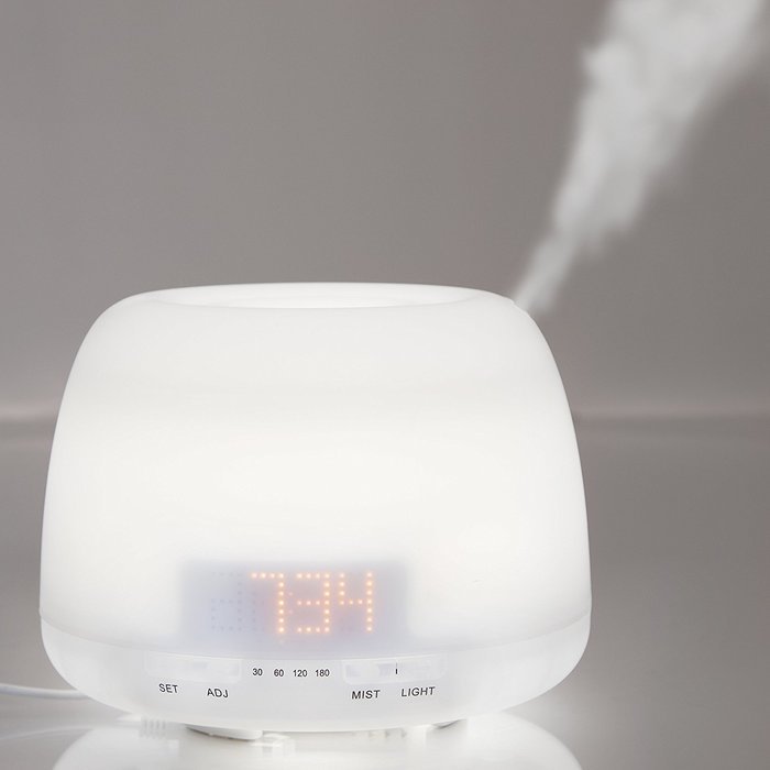 OFFICE/Travel Ultrasonic 3 Hour Humidifier - 400ml Aromatherapy Essential Oil Diffuser - with 4 Timer Settings... N6