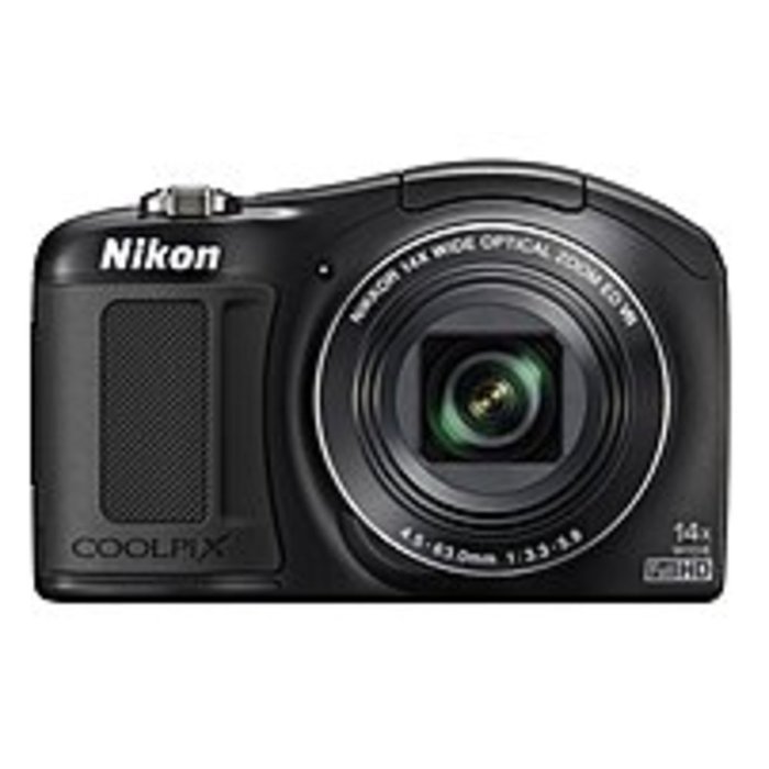 Nikon Coolpix 26425 L620 18.1 Megapixels Digital Camera - 14x Optical/Digital Zoom - 3-inch LCD Display - 4.5-...