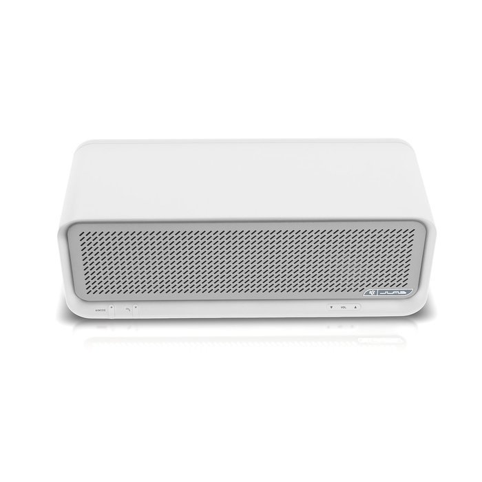 JLab Bouncer Premium Home Bluetooth Speaker (White) N2