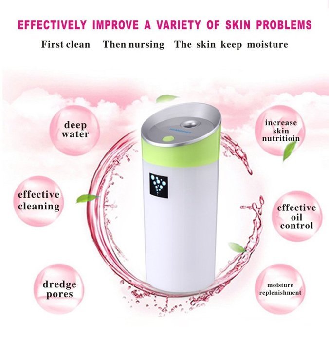 Ultrasonic Cool Mist Humidifier (Multi Use for Car Travel Office Desk Desktop Small Bedroom) USB Portable Mini... N5
